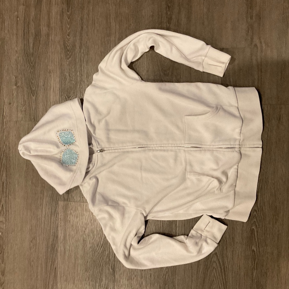 Girls zipper sweatshirt